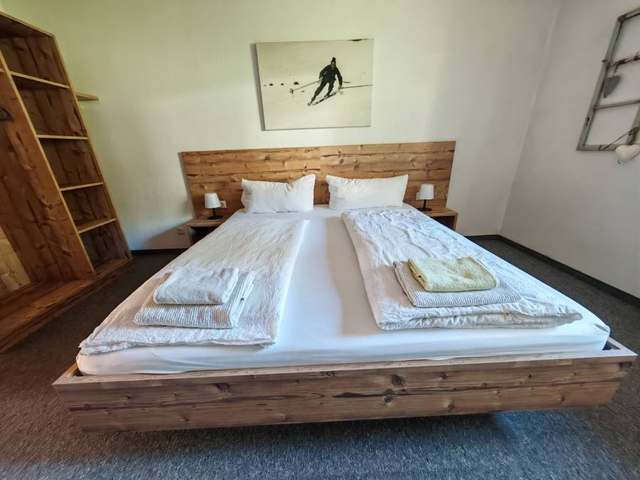 Parterre Apartment Schlafzimmer